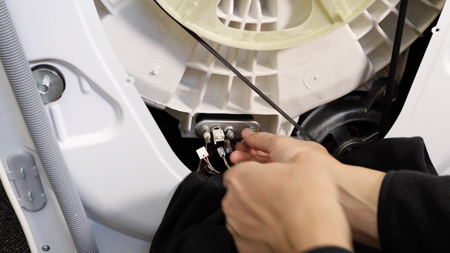 Insert new heating element